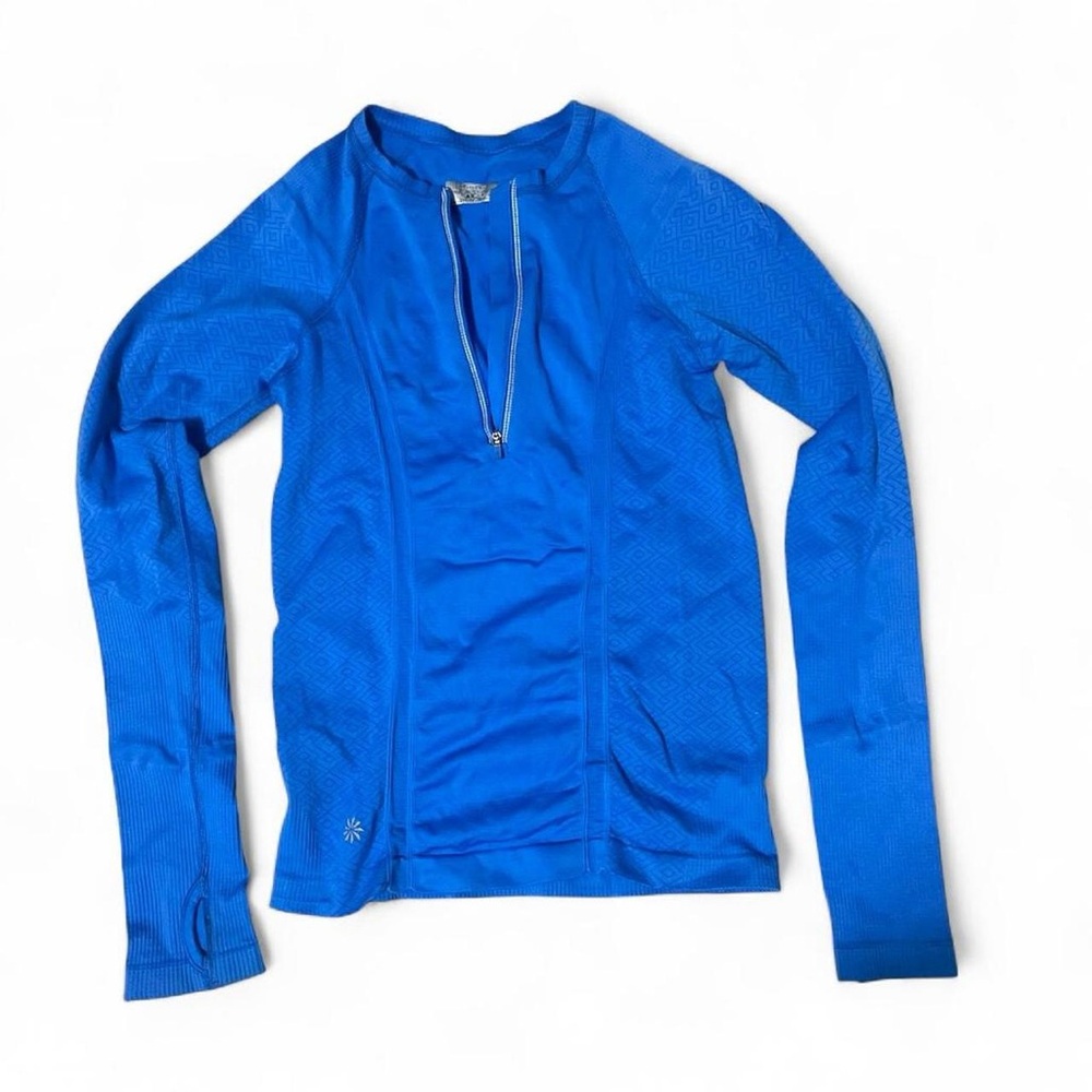 Athleta Tracker Top Vibrant Blue